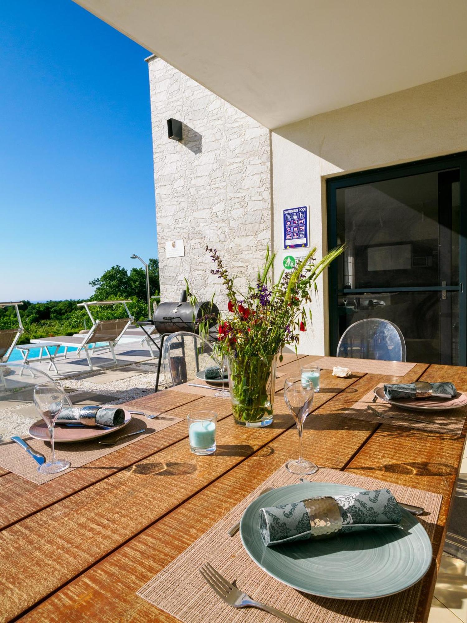 Sea view Villa Sun Sea&Fire Krnica Esterno foto